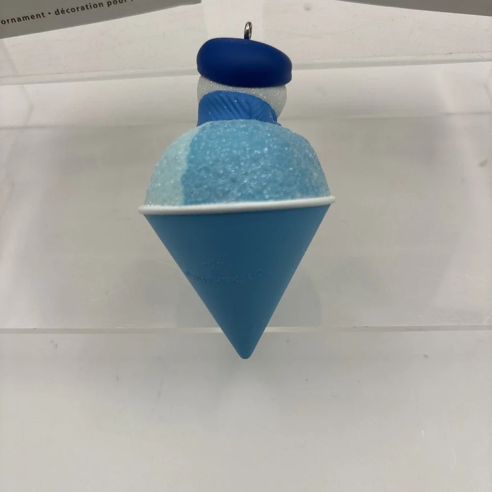 Hallmark Keepsake Ornament~Dad and Son in a Snowcone~2012